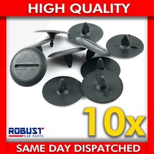 10X SIDE SKIRT SILL MOULDING COVER TRIM CLIPS FOR MERCEDES-BENZ VEHICLES