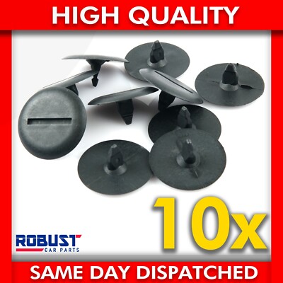 10x Side Skirt Sill Moulding Trim Clips For Mercedes-Benz - OEM A0009917498 Replacement