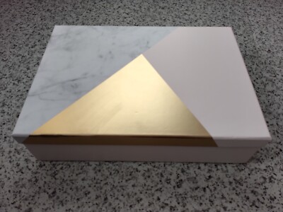 Große massive starke stabile Geschenkbox + Deckel. Hochzeiten Weihnachten Geburtstag. Bastelaufbewahrung.