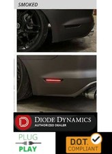 Pair Smoked LED Rear Side Marker Lights for 2015-2020 Ford Mustang
