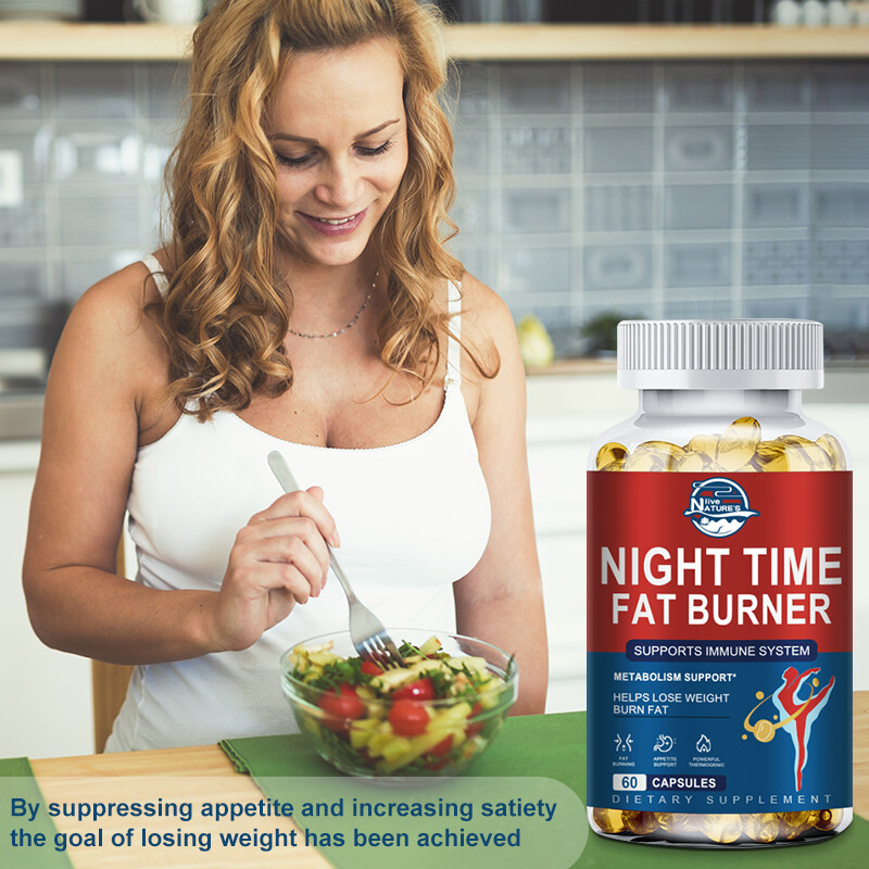 Night Time Fat Burner Supplement For Fat Burn Weight Loss Appetite