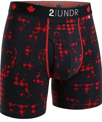 2undr Men’s Small 6" Boxer-Briefs With Joey Pouch