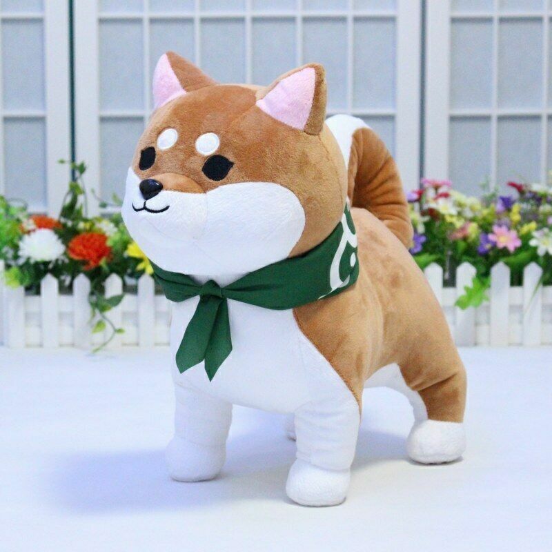 【mame-柴 】 Final Fantasy XIV FF14 Mameshiba Mame shiba Plush Doll Dog Stuffed