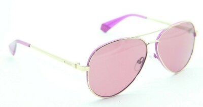 NEW POLAROID PLD 6069/S/X S9E0F PINK GOLD POLARIZED AUTHENTIC SUNGLASSES 61-12