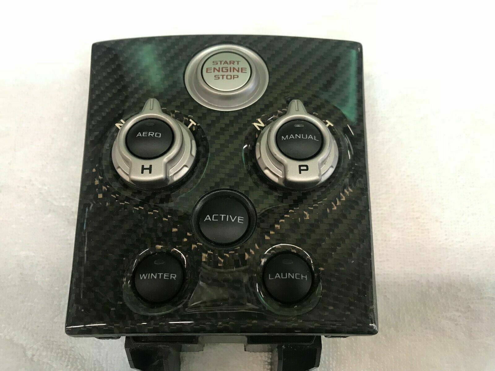 MCLAREN MP4-12C INTERIOR SUSPENSION IGNITION CONTROL SWITCH UNIT OEM 11M1239CP