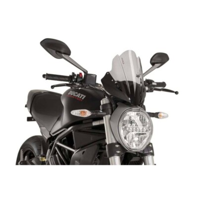 PUIG SPORT FAIRING FOR DUCATI MONSTER 821 18-20 LIGHT SMOKE