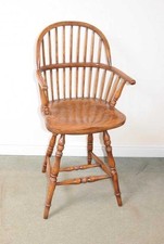 Oak Windsor Bar Stool Chair Windsor Chairs Farmhouse