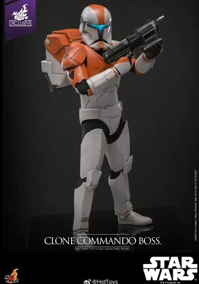 ホットトイズ 1/6 スター・ウォーズ クローン コマンドー ボス TMS151 New Hot Toys 1/6 TMS151 Star Wars Clone Commander BOSS. Action