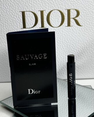 Dior Sauvage Eau De Toilette EDT Sample Spray .03oz, 1ml New in Card