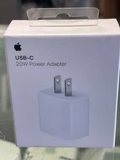 Genuine Apple A2305 MHJA3AM/A 20W USB-C Power Adapter White in Retail Box