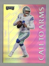 DAK PRESCOTT - 2020 PLAYOFF CALL TO ARMS PINK CARD# CA-4