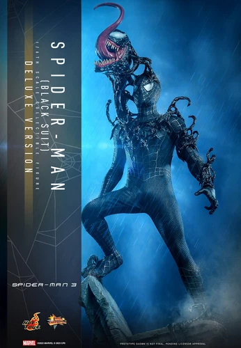 Hot Toys Marvel Spider-Man 3 Spider-Man Black Suit Deluxe Ver. 1/6 Scale Figure