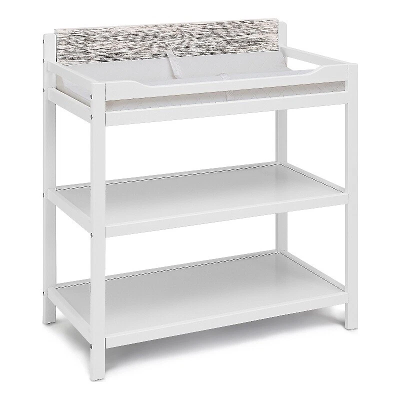 Suite Bebe Hayes Traditional Wood Changing Table in White Natural