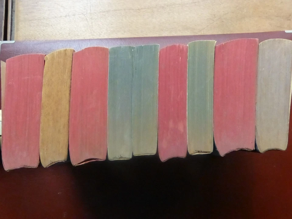 Destockage Alexandre Dumas Lot 9 romans livres de poche anciens - Photo 3/4