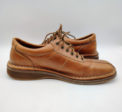 Allen Edmonds Torino Brown Leather Split Toe Casual Oxford Shoe Men 9.5B Allen Edmonds Torino Brown Leather Split Toe Casual Oxford  main image 3