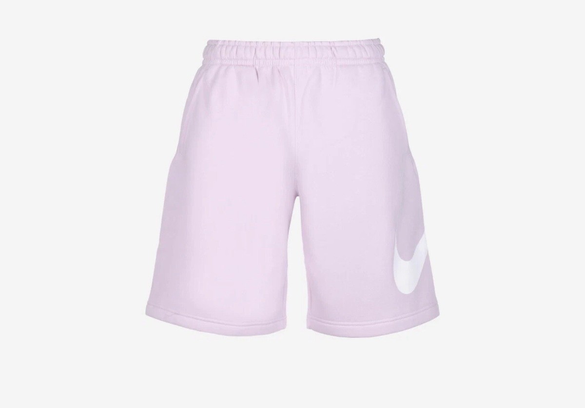 New Nike NSW Club Fleece Club Shorts BV2721-576 Lilac Men's Size