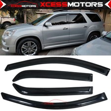 Fits 07-20 Gmc Acadia 07-10 Saturn Outlook Slim Style Window Visors Guard 4pcs