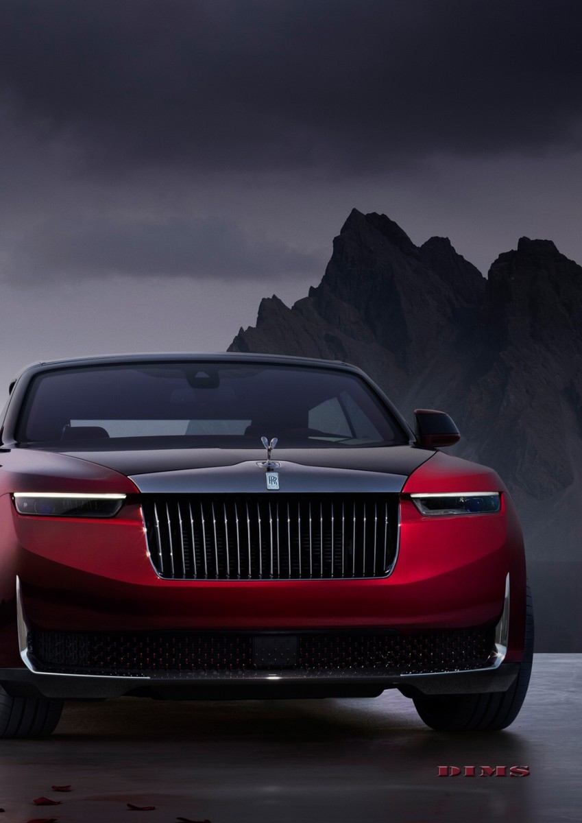 Rolls-Royce La Rose Noire Droptail press kit brochure A4 magazine