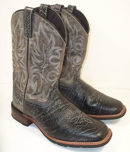 mens grey cowboy boots