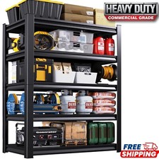 Garage Shelving 3050LBS Heavy Duty Storage Shelves Adjustable Industrial Metal