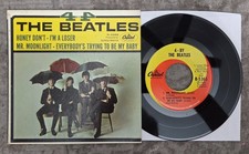 Beatles RARE ORIG 1965 U.S. ' 4 by 4 ' EP IN GREAT CONDITION!