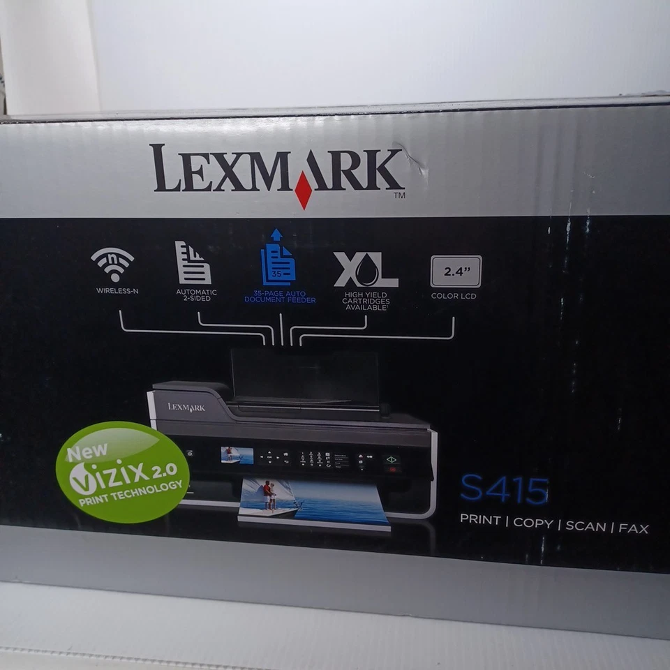 NEW Lexmark S415 All-in-one color wireless inkjet Printer  - Image 3 of 4