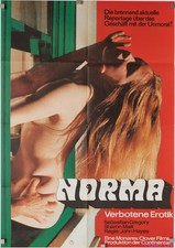 Plakat Norma - Verbotene Erotik/The Hang Up 1969 Sharon Matt, Bambi Allen