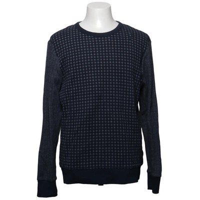 Ben Sherman, Strickpullover, Größe: XL, Blau/Grau, Baumwolle/Polyester #3Y0