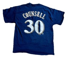 Craig Counsell — Milwaukee Brewers Majestic Jersey Shirt — Size Men’s Large