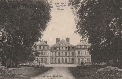 CPA FONTAINE LE SORET CHATEAU