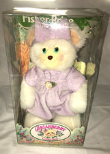 1998 Fisher Price BRIARBERRY COLLECTION- BERRYBETH Bear Purple Dress -NEW in Box
