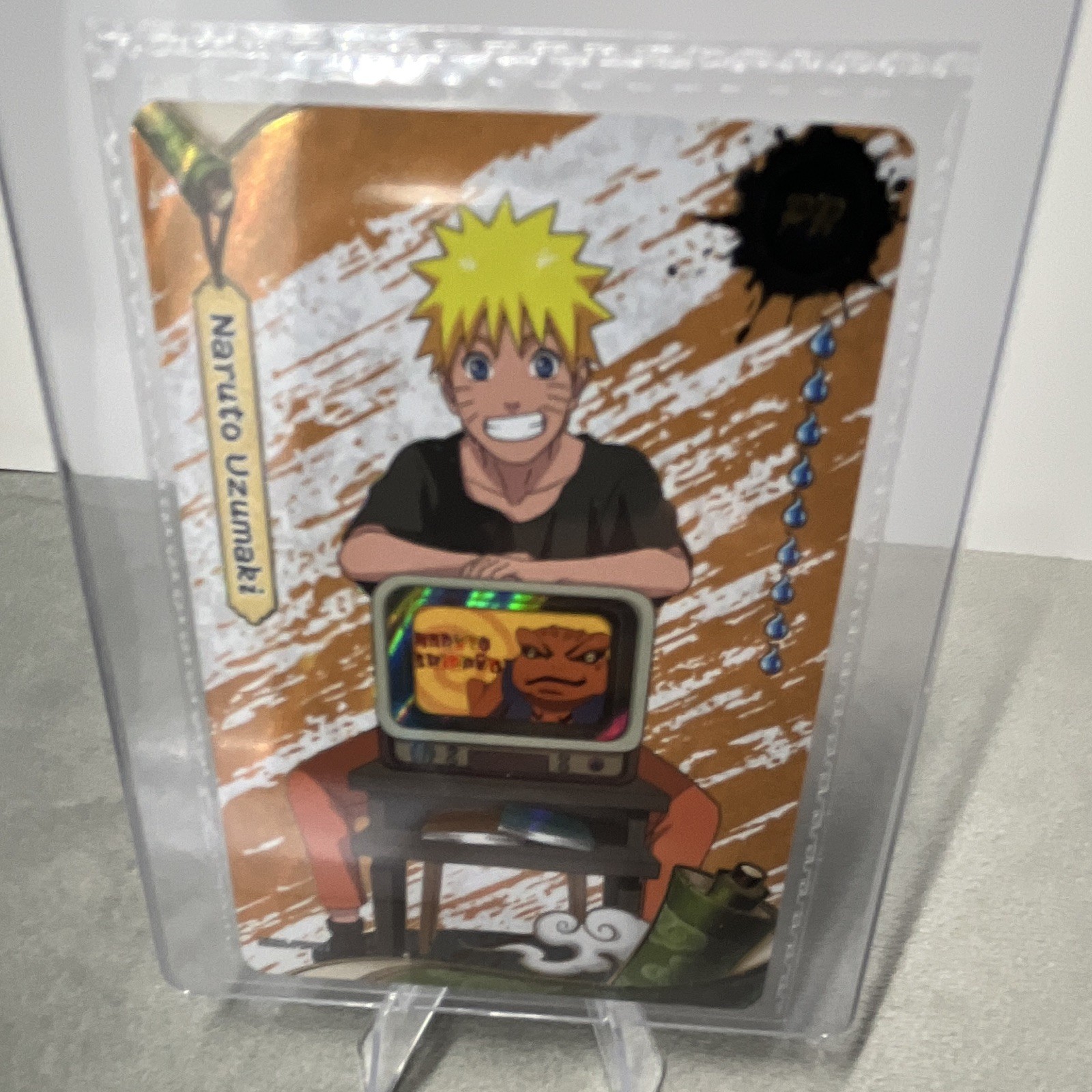 KAYOU Naruto Shippuden Kayou Naruto Uzumaki Promo Card SP7 2023 sealed from PSA view 8