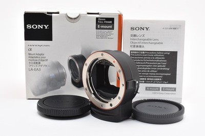 [Almost Unused] Sony LA-EA3 Mount Adapter for A-mount to E-mount From JAPAN 1070
