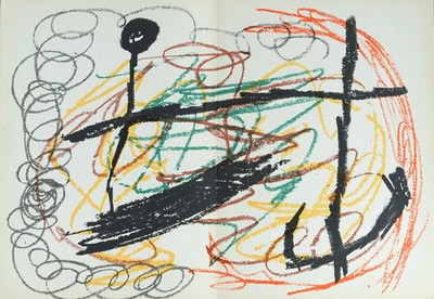 Joan MIRO : Obra Inedita Recent X - Original-Lithographie