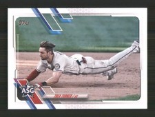 2021 Topps Update MLB All-Stars #ASG-46 Trea Turner Washington Nationals 43175