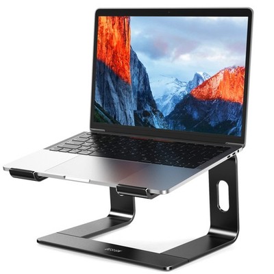 BESIGN LS03 Aluminum Laptop Stand, Ergonomic Detachable Computer A-Black