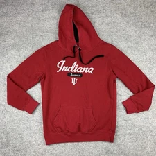 Stadium Athletics Indiana Hoosiers Women's Medium Pocket Logo Hoodie Sweatshirt