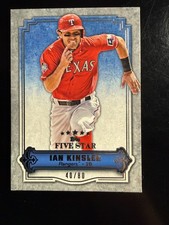 IAN KINSLER 2012 TOPPS FIVE STAR BASEBALL #27 TEXAS RANGERS /80