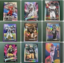 2024 Topps Chrome Football Singles - Pick A Card - Rookie, Parallel, Base 🔥🏈