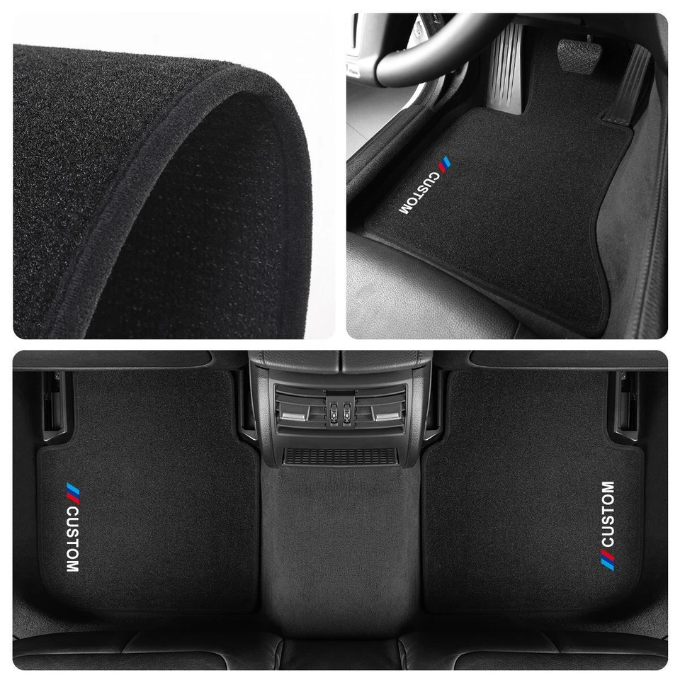 For BMW 5 Series F10 2009-2017 Quality Carpet Velour Car Floor Mats Liners - image 2 of 4