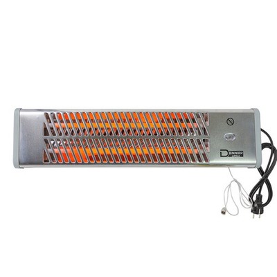 Quarz Heizstrahler Heizgerät Heizer Heizung Wärmestrahler Wandheizstrahler 1200W
