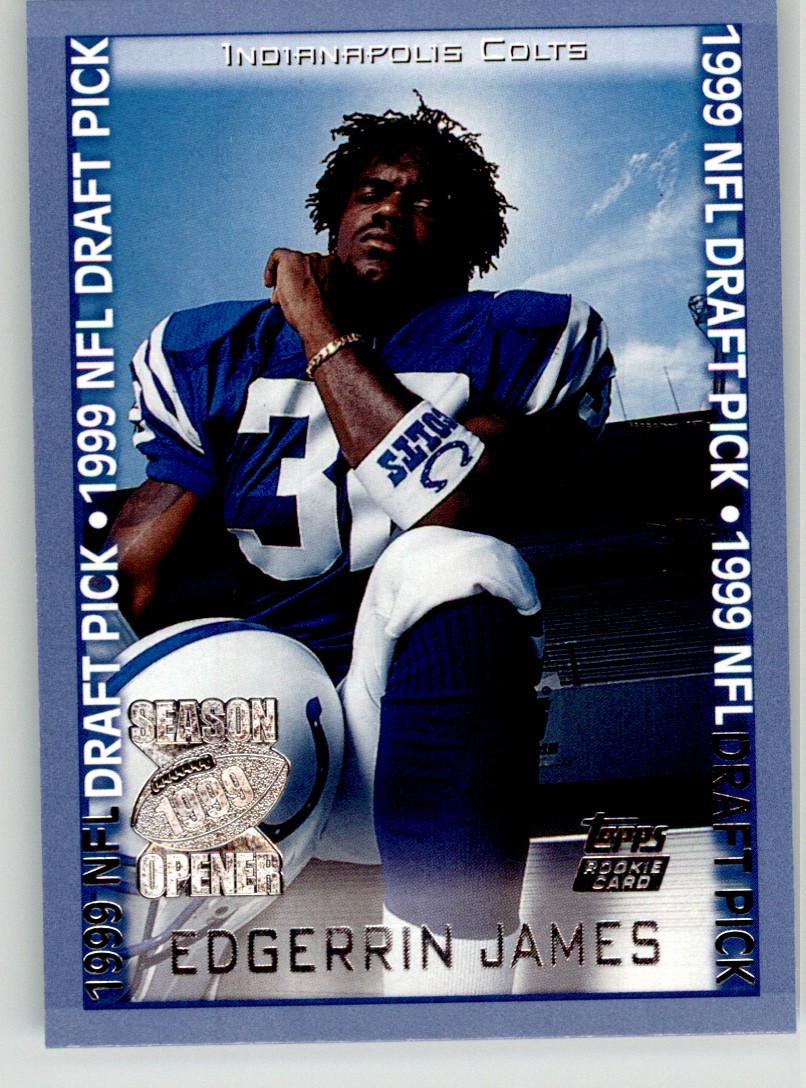 Edgerrin James Topps Season Opener #155 Base
