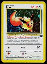 Pokemon Card Wizards Black Star Promos Eevee 11 Holo Promo on eBay