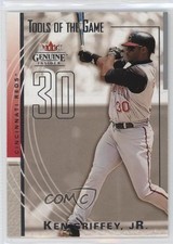 2004 Fleer Genuine Insider Tools of the Game Ken Griffey Jr #19TG HOF d4v