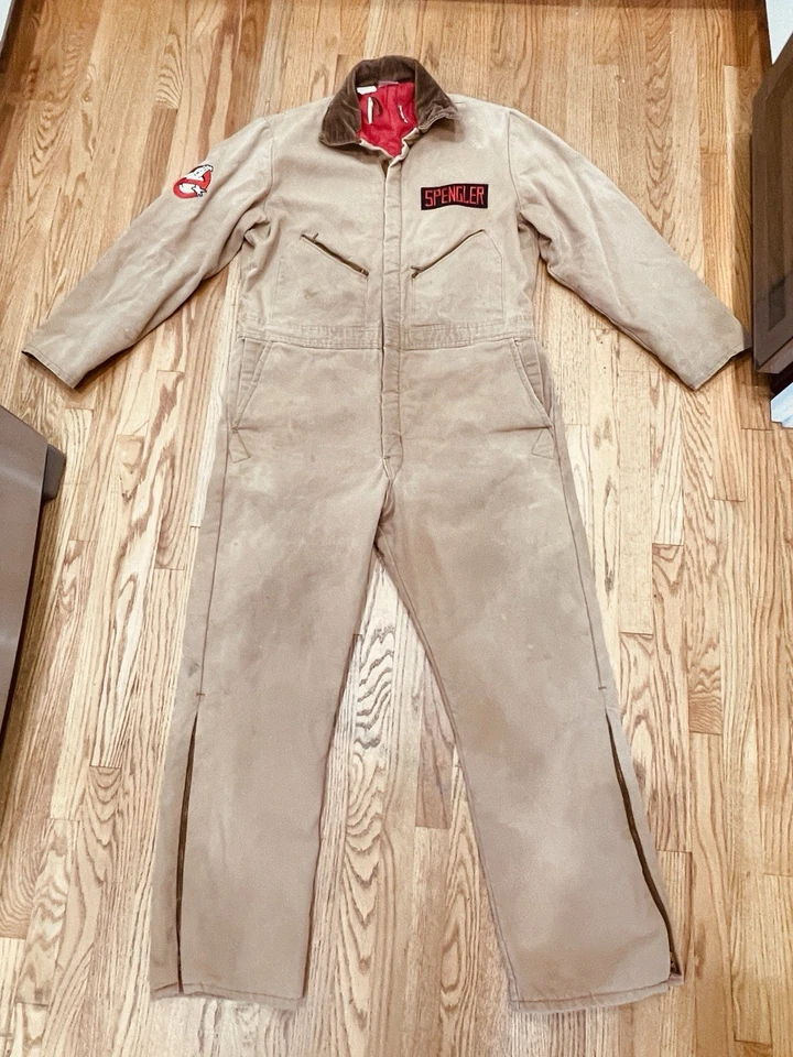 Disfraz de Cazafantasmas SPENGLER MONO REALISTA Grande por Walls Blizzard Pruf Foto 4 de 4