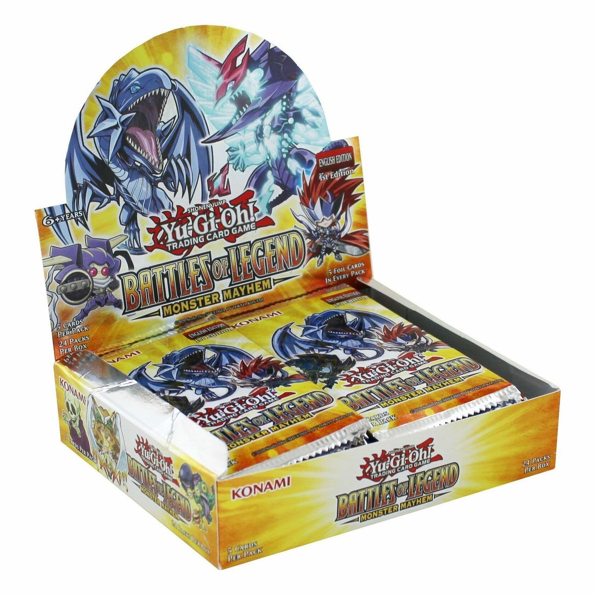 Yu-Gi-Oh! TCG: Battles of Legend: Monster Mayhem Booster Box | eBay Yu-Gi-Oh! TCG: Battles of Legend: Monster Mayhem Booster Box | eBay