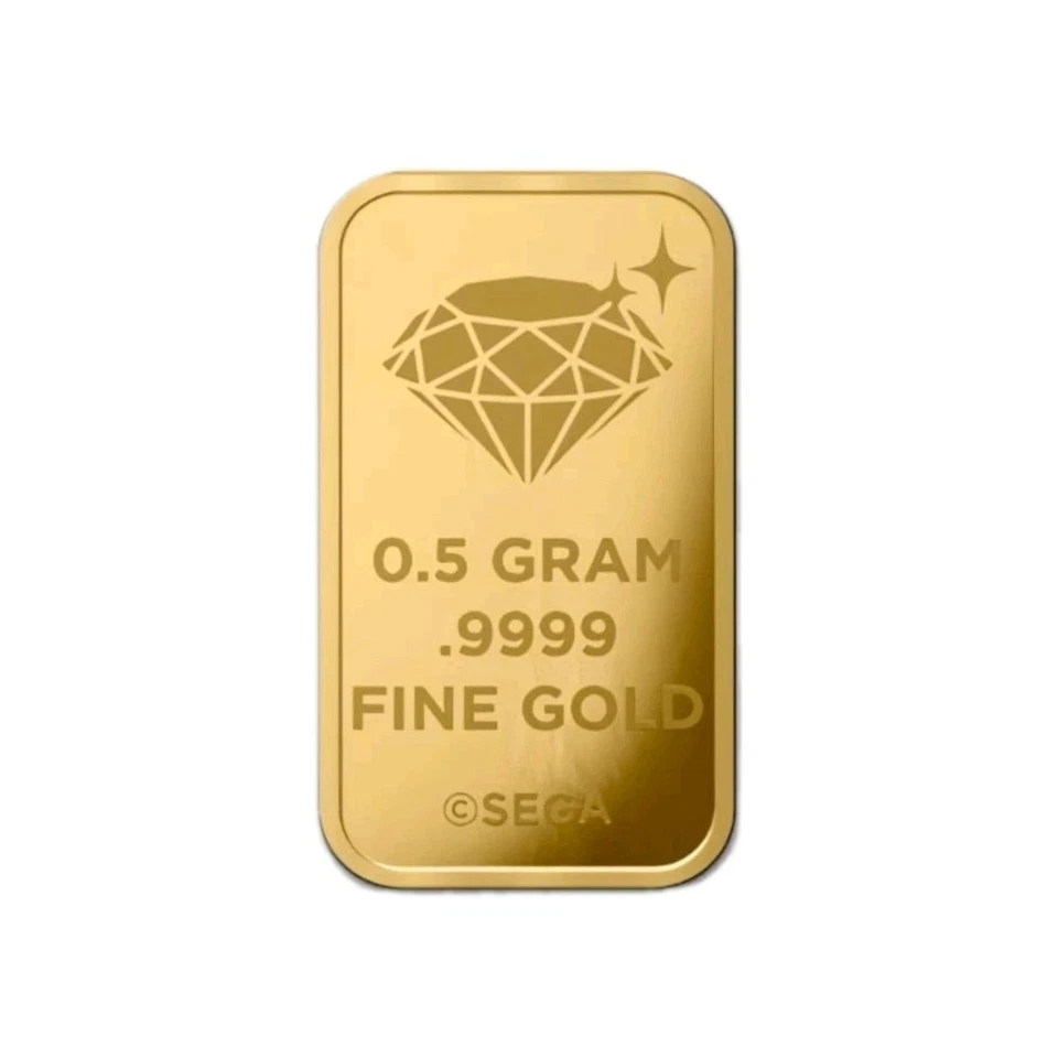NEW 0.5g Gold PAMP Sonic the Hedgehog Goldbarren 999.9 Feingold 2026 - Bild 2 von 4