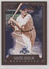 2017 Panini Diamond Kings Brown Framed 16/49 Goose Goslin #42 HOF 5q3