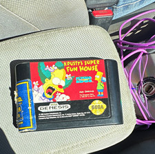 Flying Edge Krusty’s Super Fun House (Sega Genesis) Cartridge