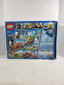 LEGO City 60110 Fire Station Box All Instructions & MiniFigs Missing 3 Pieces
